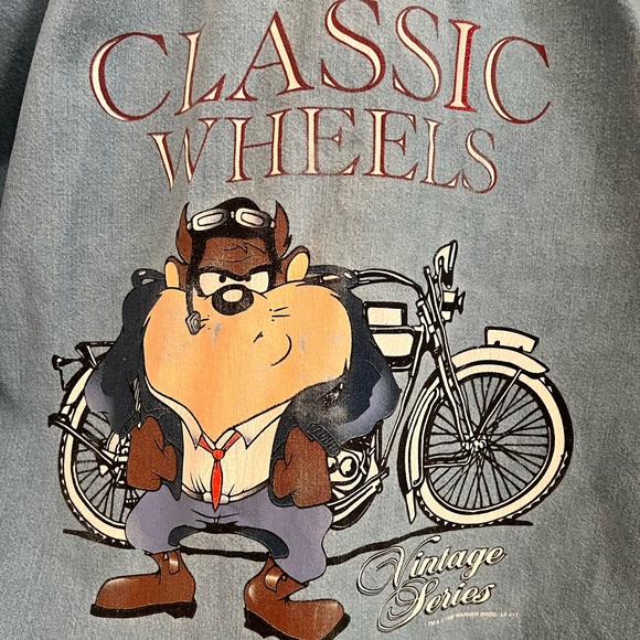 Vintage Looney Toons Denim Jacket - Picture 3 of 4